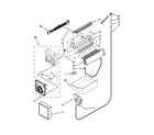 Whirlpool GB2FHDXWS08 icemaker parts diagram