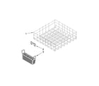Whirlpool WDP350PAAW0 lower rack parts diagram