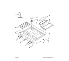 Whirlpool SF216LXSQ3 cooktop parts diagram