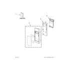 Whirlpool WMH76718AW0 control panel parts diagram