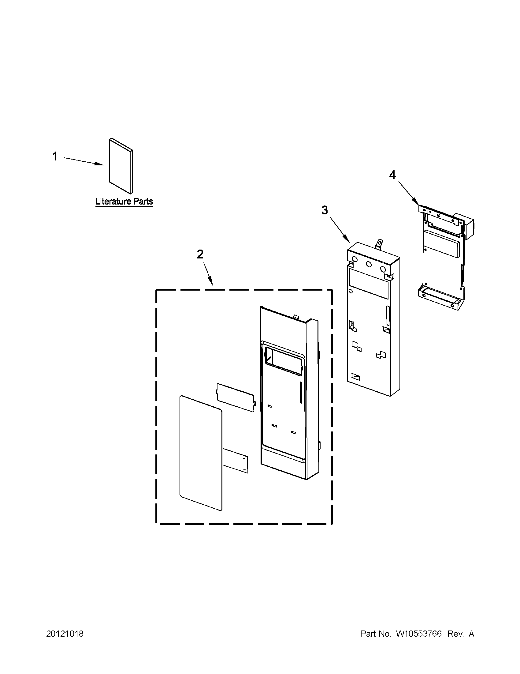 Control panel parts