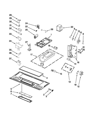 Interior and ventilation parts