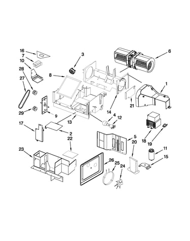 Air flow parts