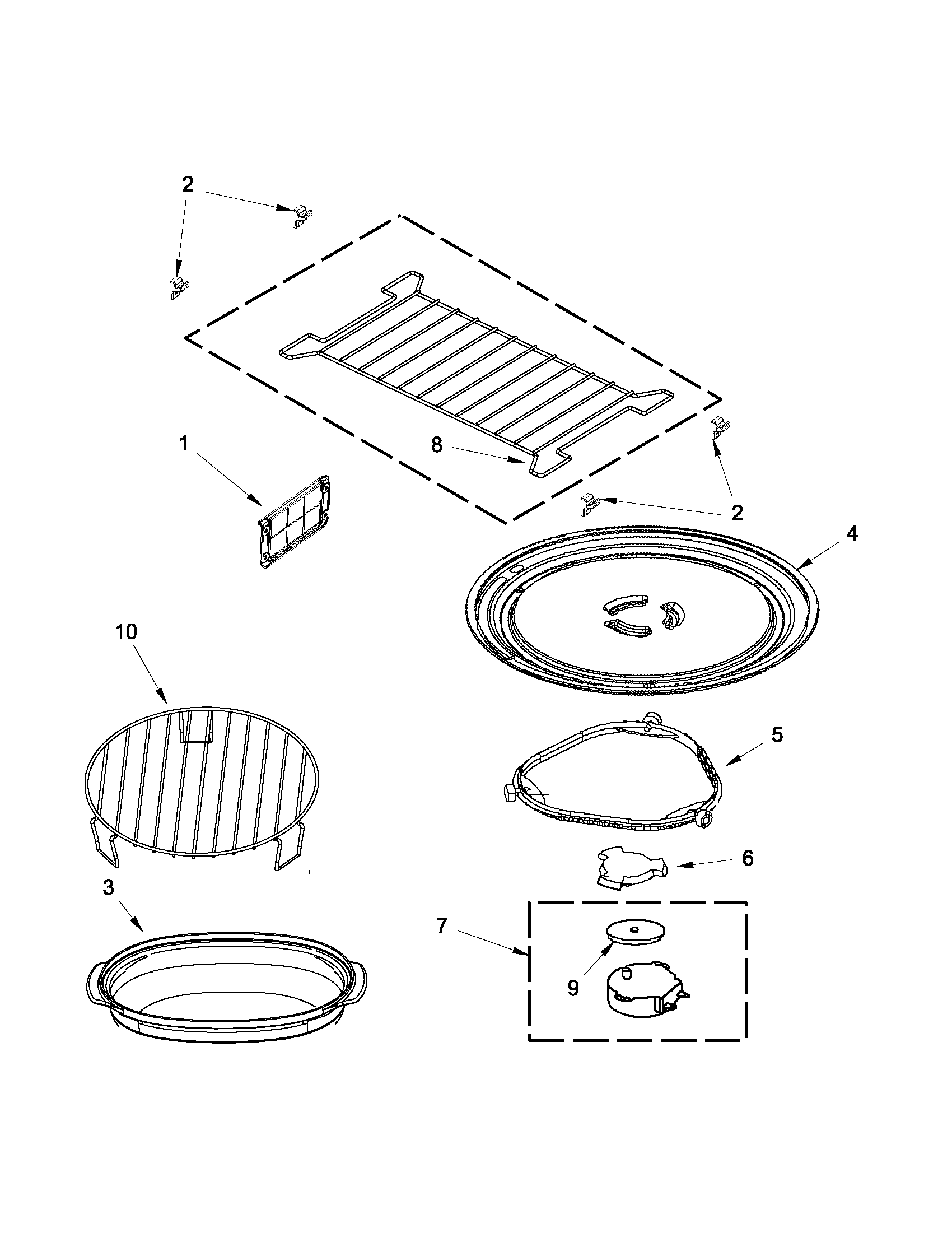Turntable parts