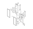 Maytag MFX2570AEW3 refrigerator door parts diagram