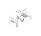 Maytag MFX2570AEW3 freezer door parts diagram