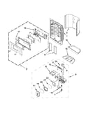 Dispenser front parts