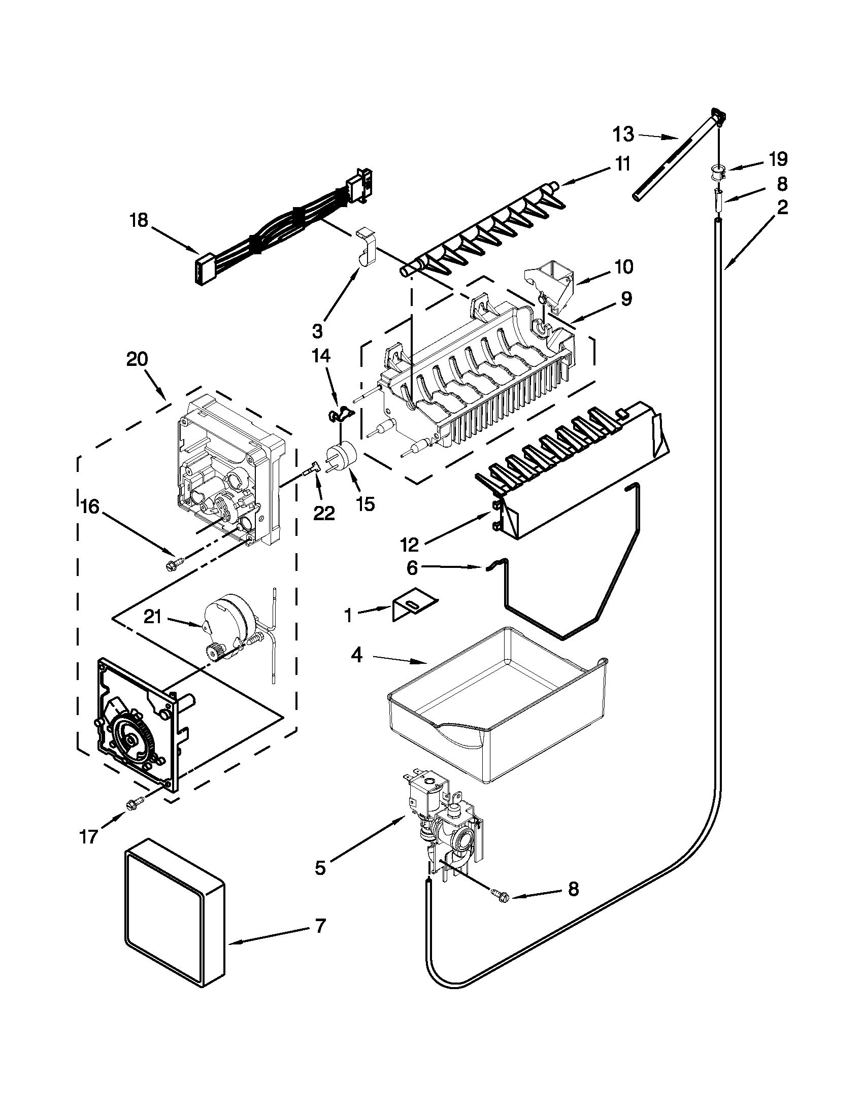 ICEMAKER PARTS