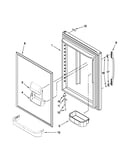 Refrigerator door