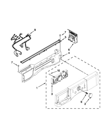 Control panel parts