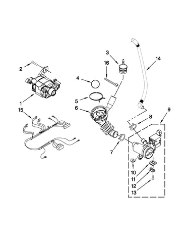 Pump and motor parts