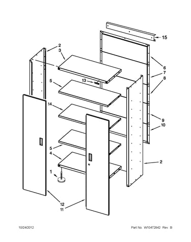 Jumbo gear box parts