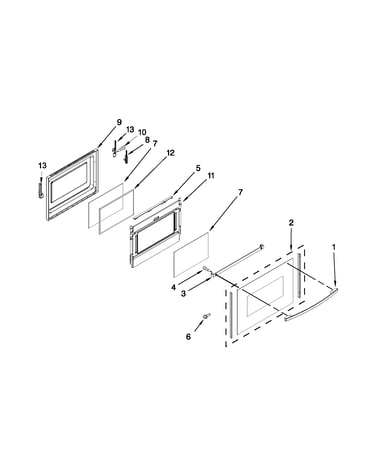 Lower door parts