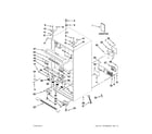 Maytag MFX2570AEW0 cabinet parts diagram