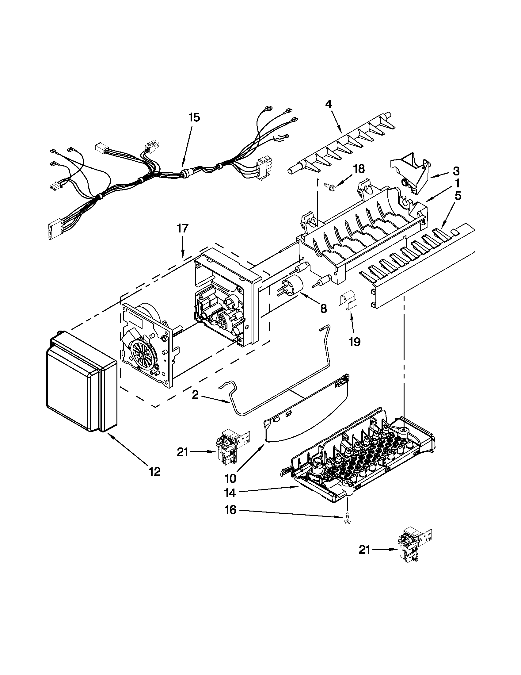 Icemaker parts