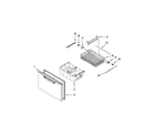 Maytag MFX2570AEB0 freezer door parts diagram