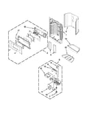 Dispenser front parts