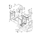 Maytag MLG20PDBGW0 washer cabinet parts diagram