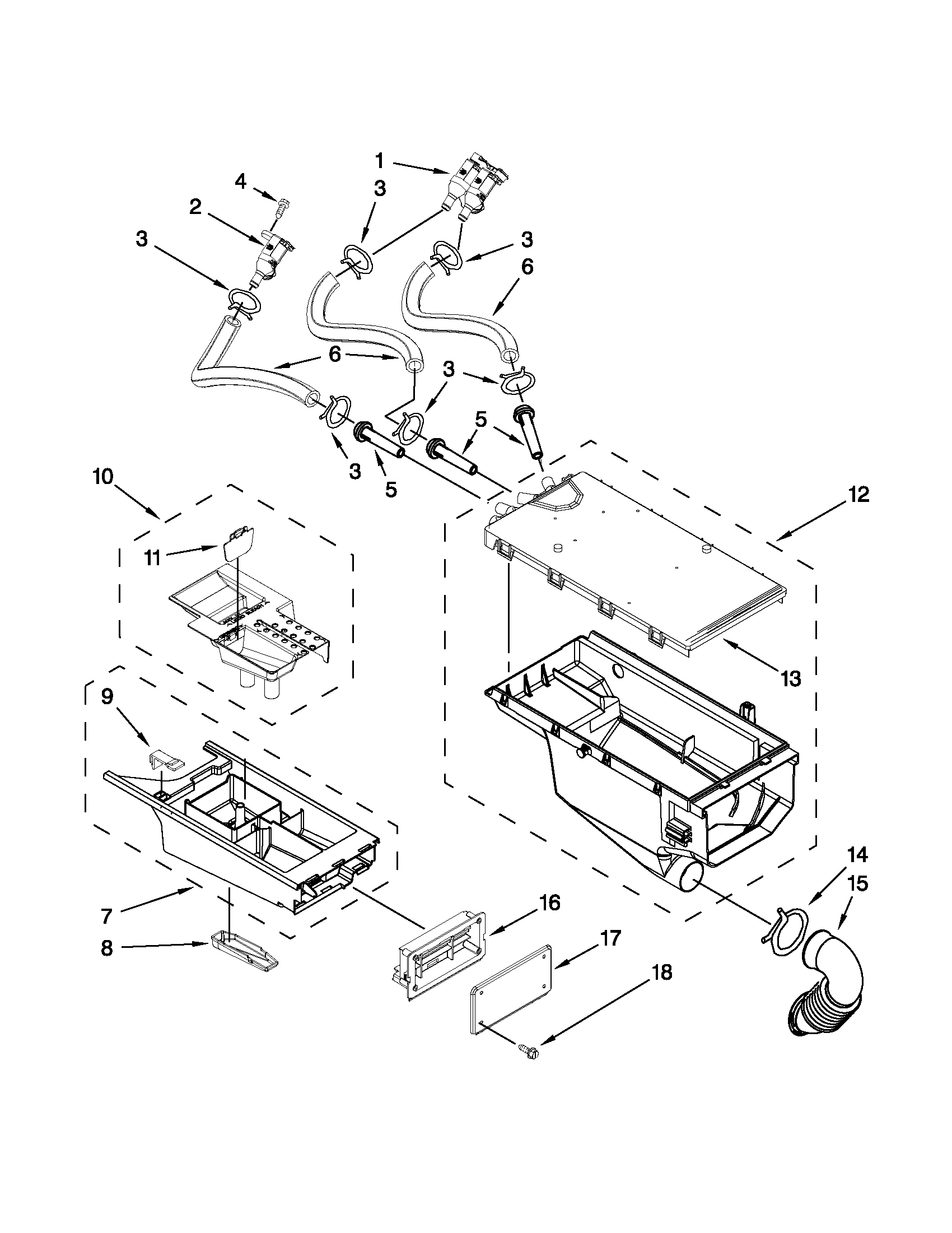 DISPENSER PARTS