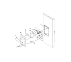 Maytag MFI2269VEB7 dispenser front parts diagram