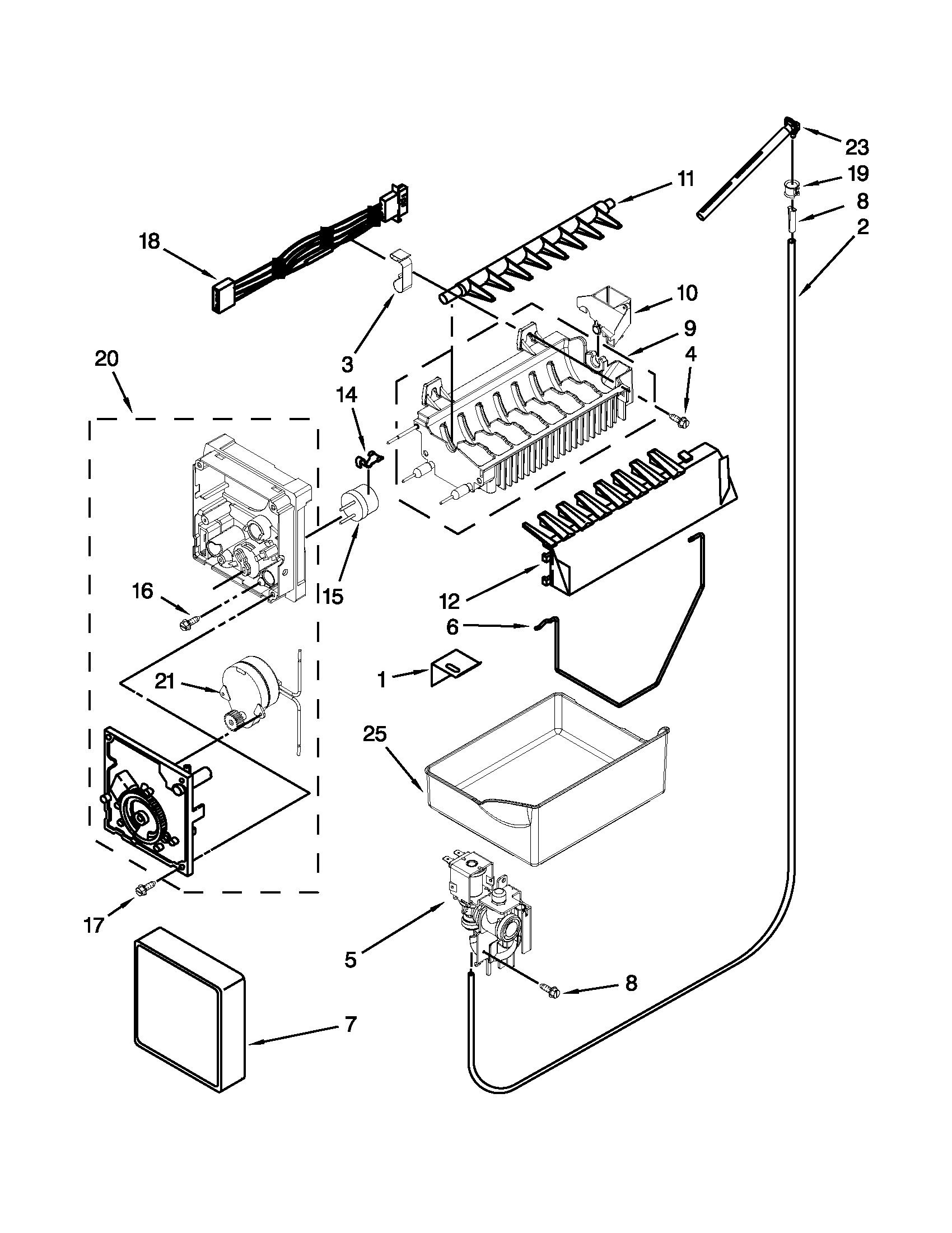 Icemaker parts