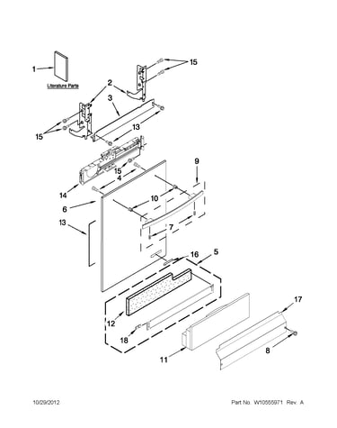 Door panel parts