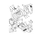 Amana YNED7200TW0 bulkhead parts diagram