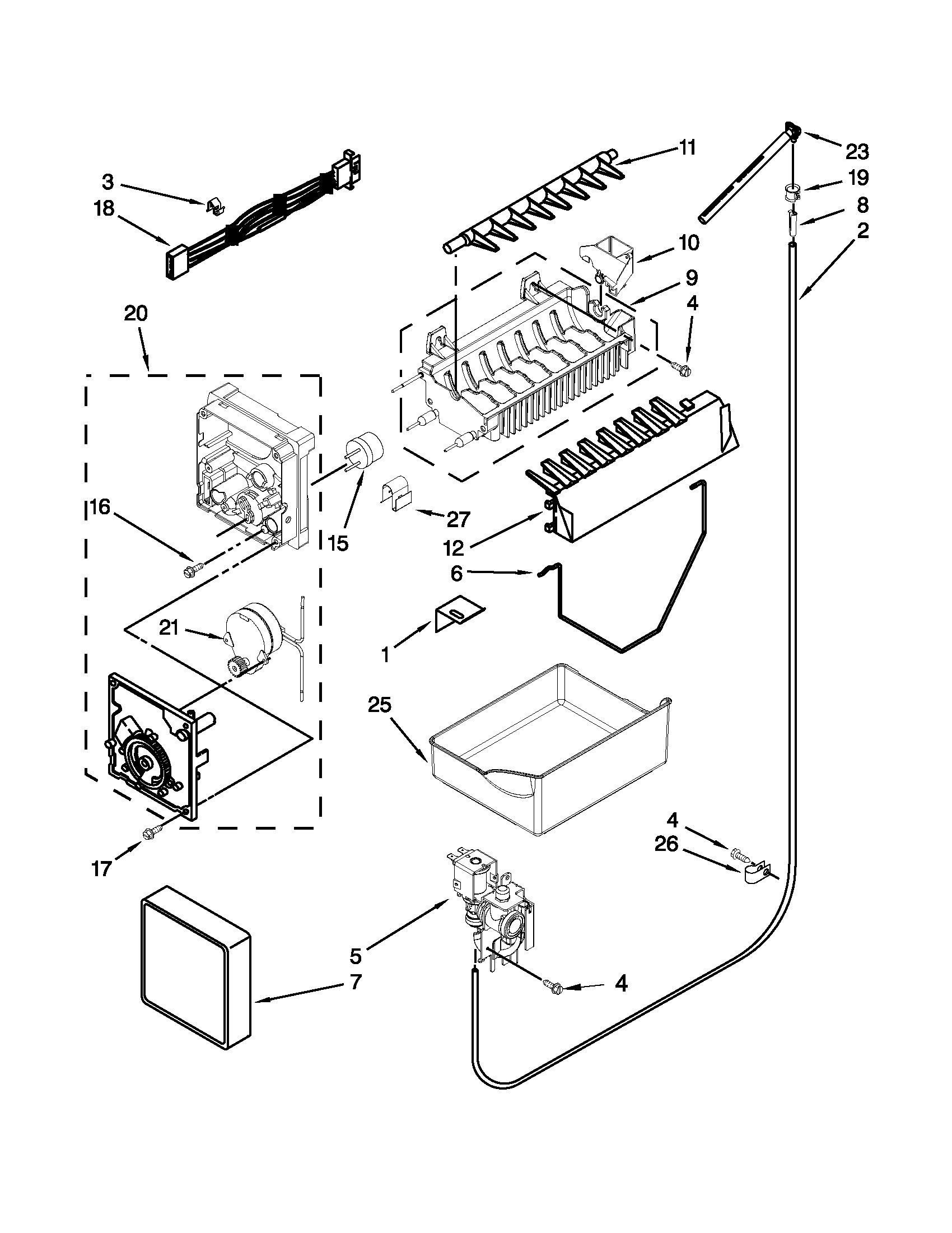 ICEMAKER PARTS