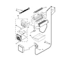 Maytag MBF1953YEW4 icemaker parts diagram