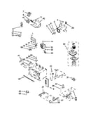 Cabinet and stirrer parts