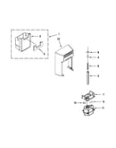 Motor and ice container parts