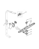 Upper wash and rinse parts