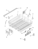 Upper rack and track parts