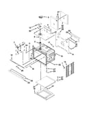 Upper oven parts