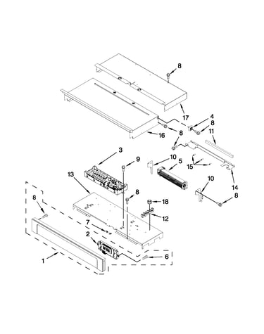 Control panel parts