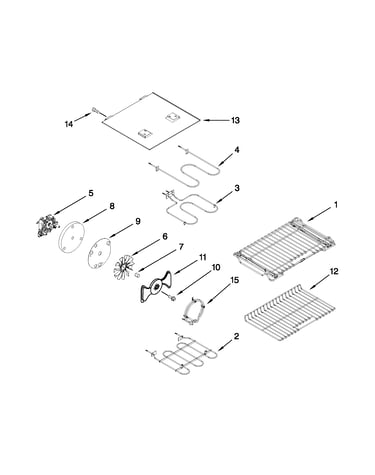 Internal oven parts