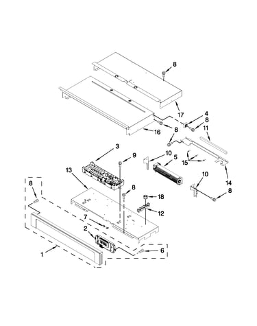 Control panel parts