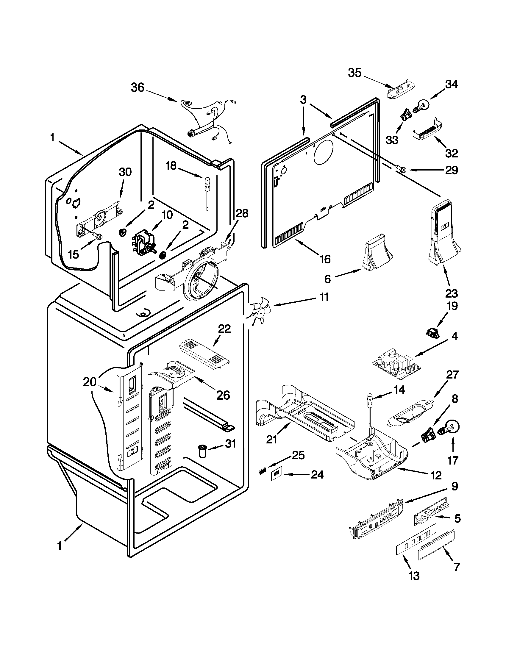 Liner parts