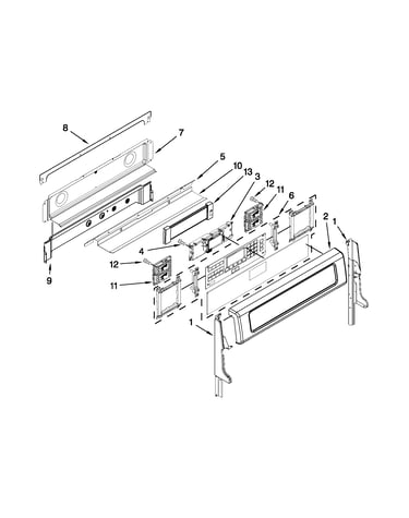 Control panel parts