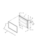 Freezer door parts