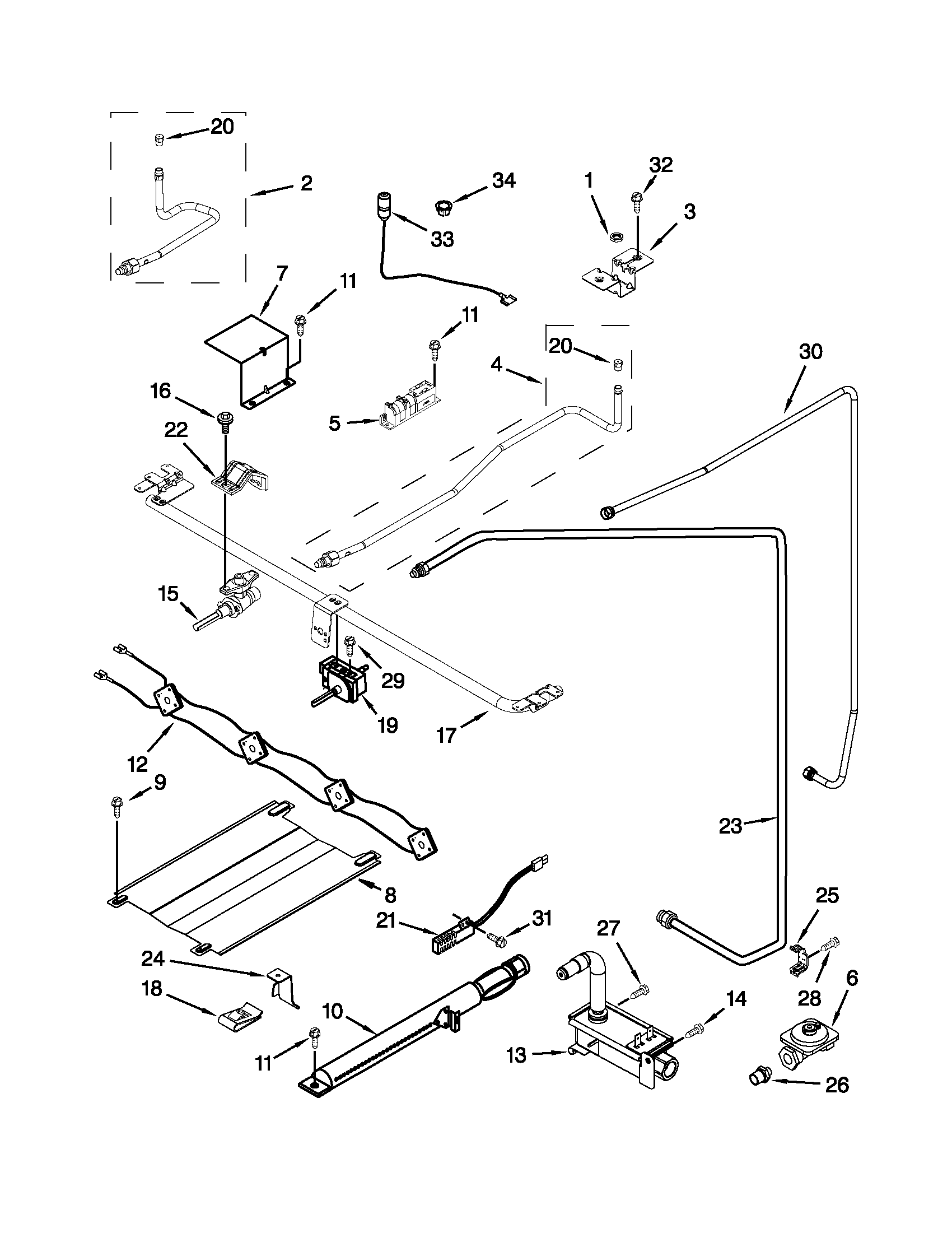 MANIFOLD PARTS