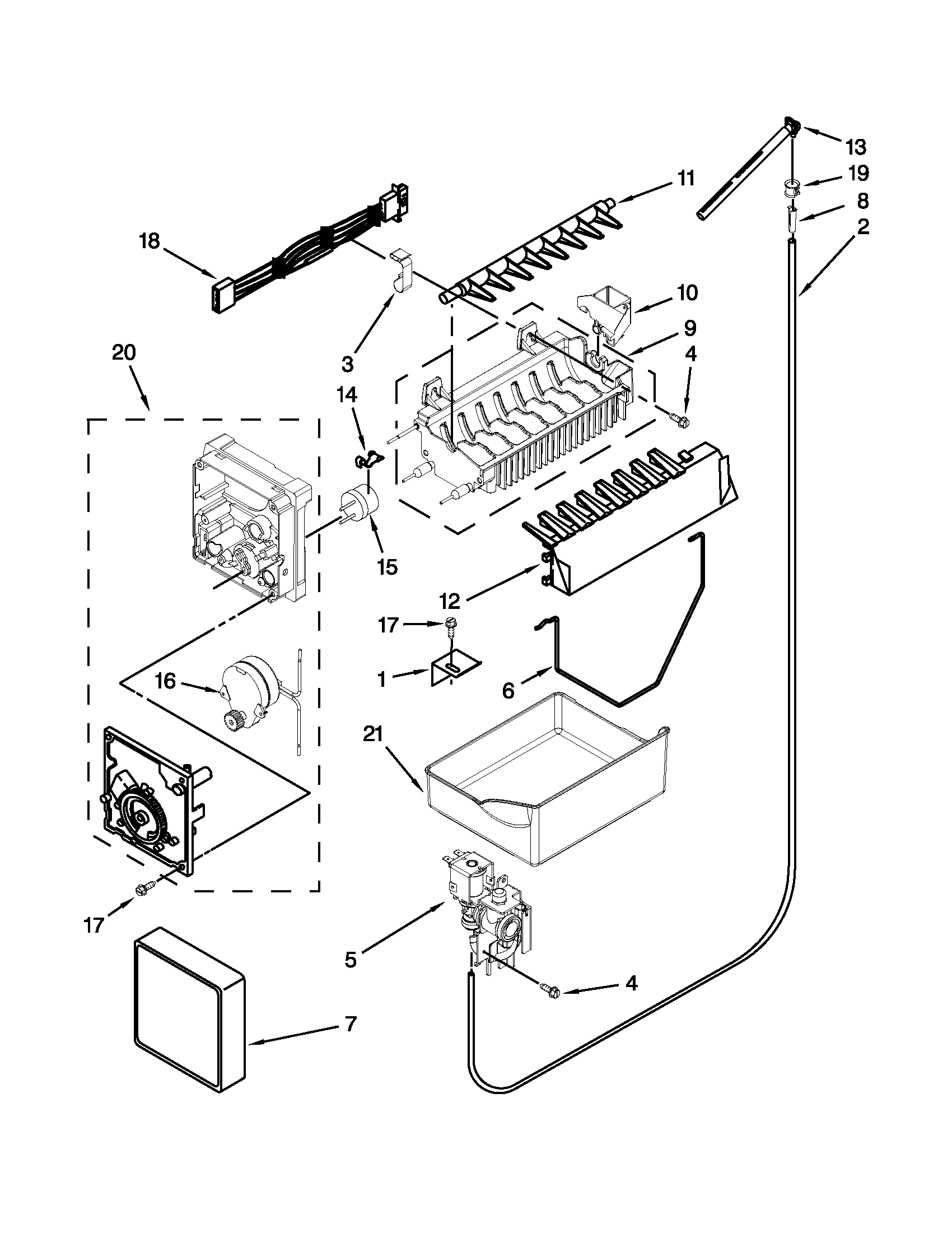 Icemaker parts