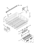 Upper rack and track parts