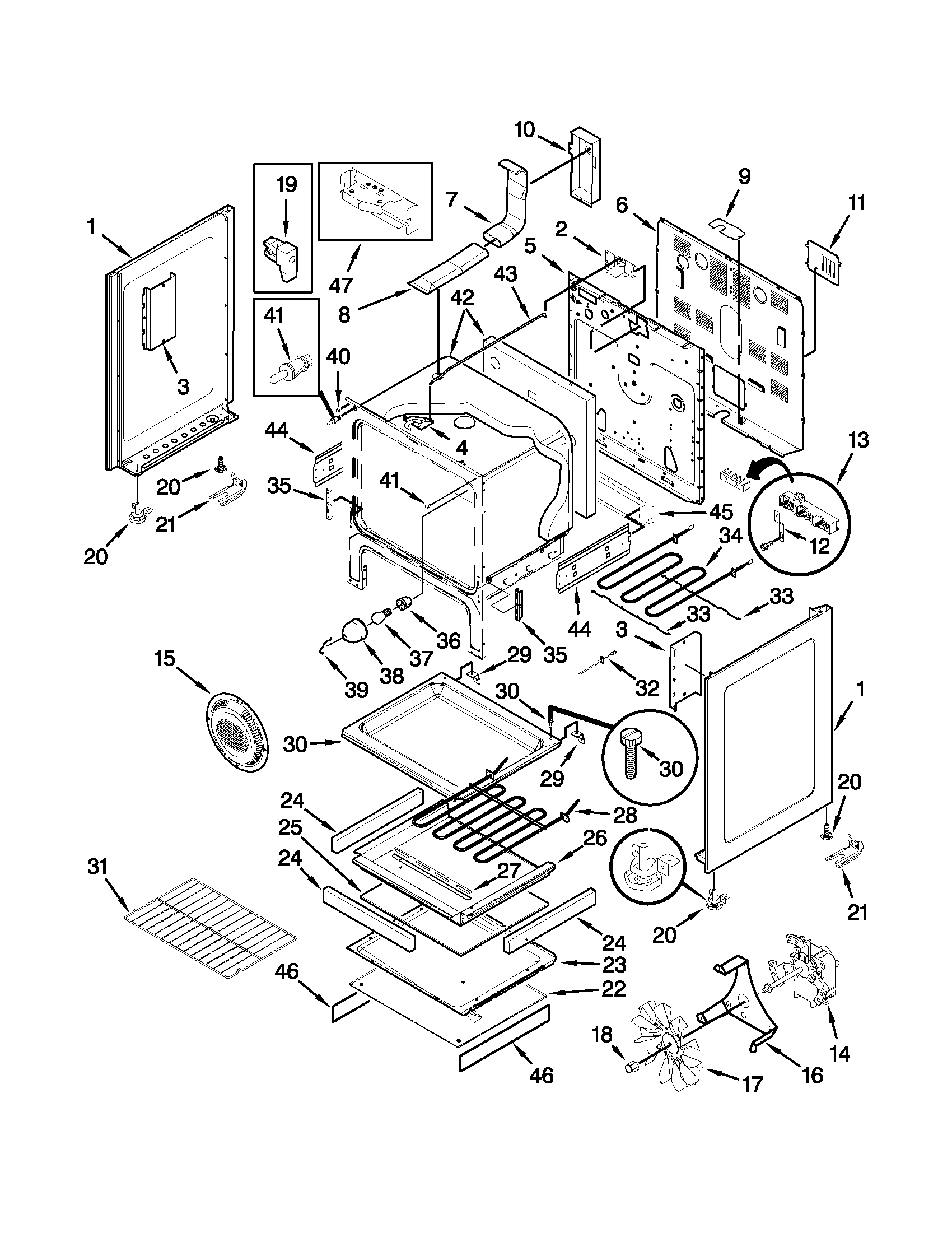 Chassis parts