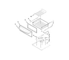 KitchenAid KERS208XSS3 drawer parts diagram