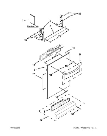 Door panel parts