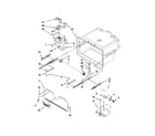 Maytag 5MFX257AA000 freezer liner parts diagram