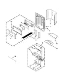 Dispenser front parts