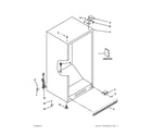 Amana AQF1613TEW05 cabinet parts diagram