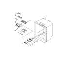Amana ABB2224WEW3 refrigerator liner parts diagram